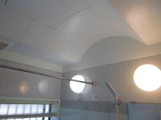 施工前の浴室天井