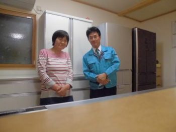 いろいろ追加工事をお願いし、快く応えてくれて感謝しています