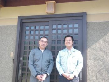 担当の金森さんは相談し易く 助言もらえ、出来上りに満足