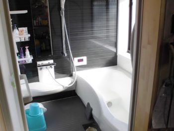 バスタイムが快適に！お掃除もラクラクに！　大垣市本今町Ｆ様邸浴室改修工事